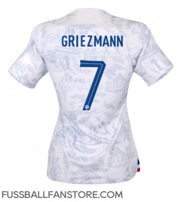 Frankreich Antoine Griezmann #7 Replik Auswärtstrikot Damen WM 2022 Kurzarm